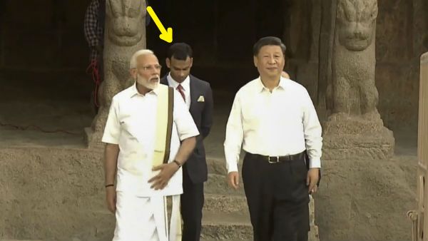 பழந்தமிழர் பெருமையை சீனா அதிபருக்கு மொழிபெயர்த்த தமிழ் மகன் மதுசூதனன் ரவீந்தரன்!