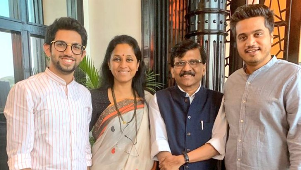 சுப்ரியா சுலே.. ரோகித் பவார் உடன் ஆதித்யா தாக்கரே மற்றும் சஞ்சய் ராவத் திடீர் சந்திப்பு