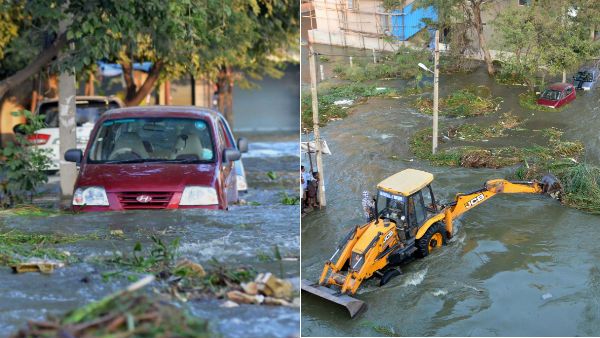 மக்கள் ஷாக்.. உடைந்தது ஹுலிமாவு ஏரி.. நீரில் மூழ்கிய கார்கள், பைக்குகள்.. எங்கெங்கும் வெள்ளம்.. !