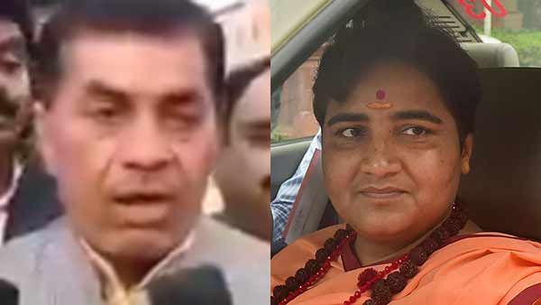 கோட்சேவை புகழ்வதா.. பிரக்யா சிங்கை உயிருடன் எரித்து விடுவேன்.. காங். எம்எல்ஏ காட்டம்