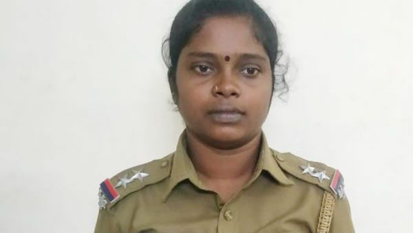 தூக்கி வாரிய கொண்டை.. டிப்டாப் காக்கிசட்டை.. ஸ்டேஷனுக்கு திடீர் என்ட்ரி..இப்ப மேடம் கம்பி எண்ணுறாங்க