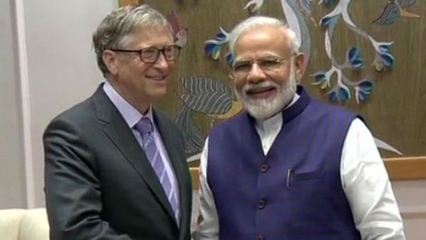 இந்தியா வந்துள்ள பில்கேட்ஸ்.. டெல்லியில் பிரதமர் நரேந்திர மோடியுடன் சந்திப்பு