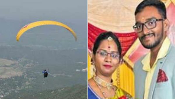 கல்யாணமாகி ஒரு வாரம்தான் ஆகுது.. அந்தரத்திலிருந்து கீழே விழுந்த கணவர்.. பதறி துடித்த மனைவி!