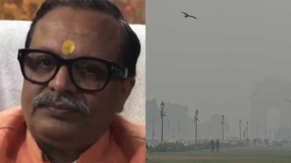 டெல்லியில் காற்றை மாசுபடுத்த பாகிஸ்தான்.. சீனா விஷ வாயுவை அனுப்பி இருக்கலாம்.. பாஜக தலைவர்