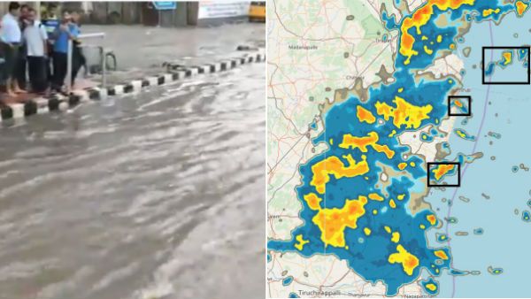 லேட்டாக வந்தாலும்.. சும்மா கிழி.. சென்னையை உலுக்கிய ஓவர்நைட் மழை... ! #chennairains