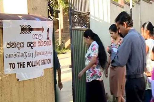 இலங்கை அதிபர் தேர்தல்- வாக்குப் பதிவு முடிவடைந்தது-  சுமார் 80% வாக்குகள் பதிவு 