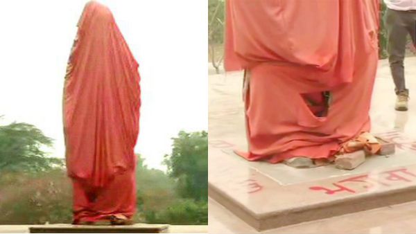 டெல்லி ஜே.என்.யூ பல்கலை. வளாகத்தில் விவேகானந்தர் சிலை சேதம்