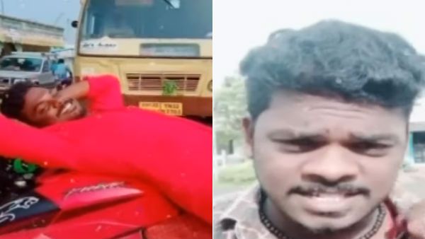 என்னதான் நடக்கும் நடக்கட்டுமே.. பஸ்ஸை வழிமறித்து.. டிக்டாக் செய்த அஜித்குமார் மீது வழக்கு பதிவு