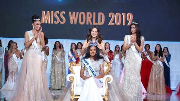 உலக அழகி 2019 போட்டி: உலக அழகியாக ஜமைக்காவின் டோனி ஆன் சிங் தேர்வு.. இந்தியாவுக்கு 3வது இடம்