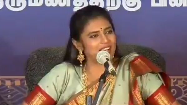 பட்டிமன்ற பாப்பம்மாவாக மாறிய கஸ்தூரி.. கலகல கலவர பட்டிமன்றம்!