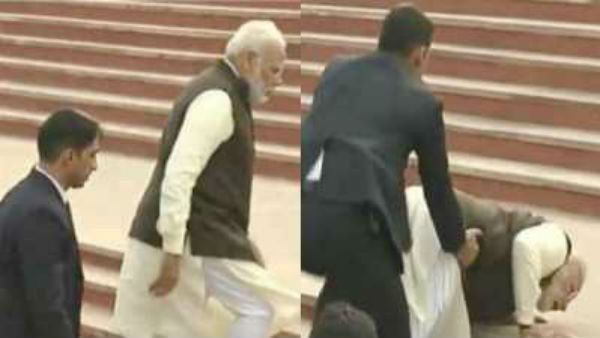 கங்கை கரையில் மோடி தடுக்கி விழுந்த படிக்கட்டு இடிக்கப்படுகிறது.. ஏன் தெரியுமா?