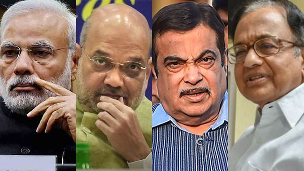 மோடி, அமித்ஷா, என் மீது பொய்வழக்குப் போட்டவர்தானே ப.சிதம்பரம்- நிதின் கட்காரி காட்டம்