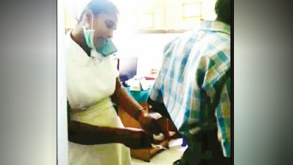 ஒரு கையில் ஊசி.. மறு கையில் செல்போன்.. நடுவில் சிக்கிய நோயாளி.. நர்ஸ் கல்பனாவின் அக்கப்போர்!