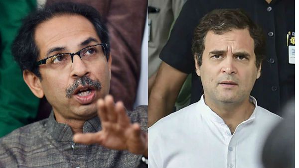 ராகுல் காந்தி அப்படி பேசக்கூடாது.. பாஜக மாதிரியே கொந்தளிக்கும் சிவ சேனா.. சரியா போச்சு!