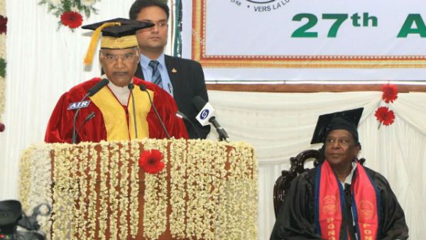 தெய்வ பக்தி நிறைந்தவர்களின் நிலம் புதுச்சேரி.. ஜனாதிபதி ராம்நாத் கோவிந்த் புகழாரம்!