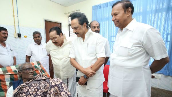 தா.பாண்டியன் மருத்துவமனையில் அனுமதி... மு.க.ஸ்டாலின் நலம் விசாரிப்பு