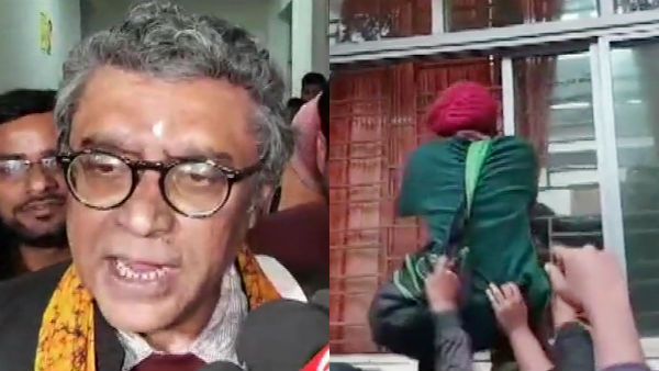 மே.வங்கத்தில் பாஜக எம்.பி.க்கு எதிராக இடதுசாரி மாணவர் சங்கத்தினர் போராட்டத்தால் பரபரப்பு