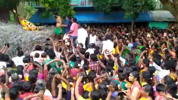 முள் படுக்கையில் தவம்.. குறி சொல்லி அசத்தல்.. பரபரக்கும் பெண் சாமியார்.. சிவகங்கையில் சலசலப்பு