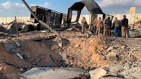 ஈராக் அமெரிக்கா தூதரகத்தை இலக்கு வைத்து ஈரான் மீண்டும் ஏவுகணை தாக்குதல்