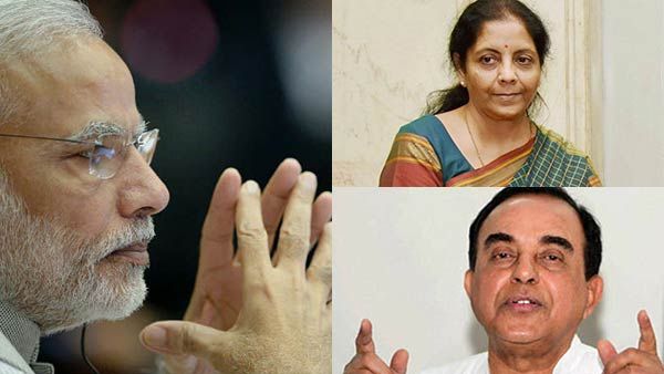 நிர்மலா சீதாராமனை ஆளை காணோம்.. ஸ்டிரைட்டா மேட்டருக்கு வந்த சு.சாமி..தன்னை நிதியமைச்சராக்க சொல்கிறார்