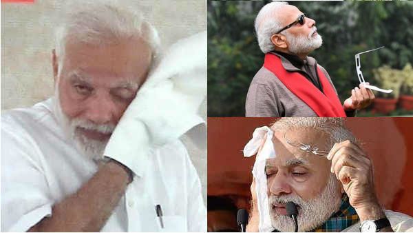 வேர்க்குதா.. அப்படியே நல்லா மசாஜ் பண்ணுங்க.. என்னை போலவே பளபளன்னு ஆயிருவீங்க.. மோடி சூப்பர் டிப்ஸ்!