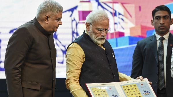 கொல்கத்தா துறைமுகத்துக்கு ஷியாமா பிரசாத் முகர்ஜி பெயரை சூட்டினார் பிரதமர் மோடி- மமதா புறக்கணிப்பு