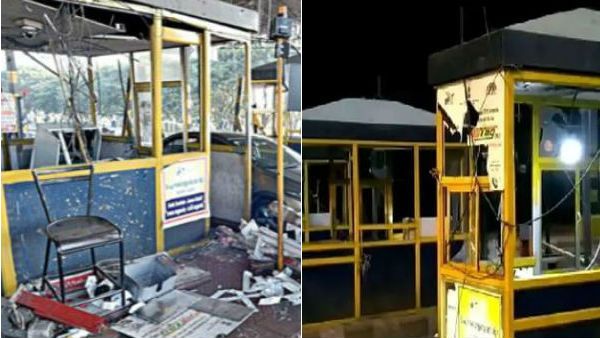 நொறுக்கப்பட்ட பரனூர் டோல்கேட்.. ஆபீசில் வைத்திருந்த ரூ.18 லட்சத்தை காணோமாம்.. போலீஸில் புகார்!