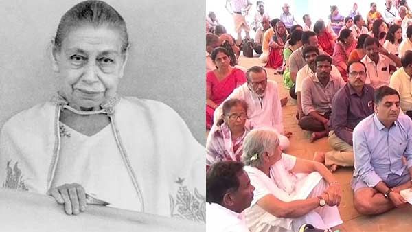 அரவிந்தர் ஆசிரம அன்னையின் 142 வது பிறந்தநாள் கொண்டாட்டம்.. குவிந்த வெளிநாட்டினர்