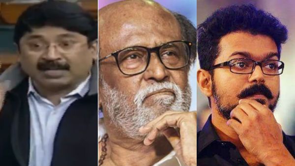 ரஜினிகாந்தை விட்டுவிட்டு.. ஏன் விஜயை டார்கெட் செய்கிறீர்கள்?.. லோக்சபாவில் தயாநிதி கடும் கோபம்!