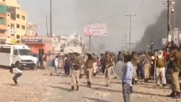 டெல்லி ஐடிசி சென்ற டிரம்ப்.. வெறும் 15 கிமீ தூரத்தில் கலவரம்.. பகீர்.. என்ன நடக்கிறது தலைநகரில்?