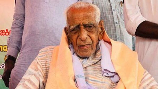 சிஏஏ.. 101 வயதிலும் போராட்டம்.. பெங்களூரில் சுதந்திர போராட்ட தியாகியின் மனோ தைரியம்