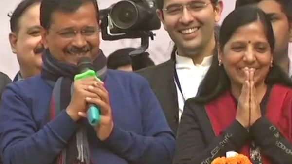 டெல்லி வெற்றி மட்டுமில்லை.. இந்தியாவின் வெற்றி.. கெஜ்ரிவால் உற்சாக பேச்சு