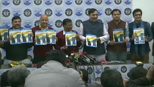 விஜயகாந்த் ஸ்டைல் ரேஷன் திட்டம்.. அரவிந்த் கெஜ்ரிவால் அதிரடி தேர்தல் அறிக்கை