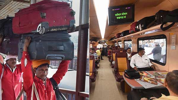 விமானத்தை போல்.. ரயிலில் அதிக லக்கேஜுக்கு கூடுதல் கட்டணம்.. தேஜஸ் ரயிலில் அறிமுகம்