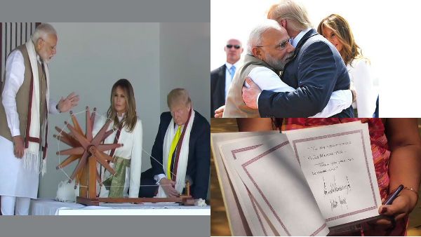 இதுதான் கை ராட்டை.. இது காந்தியோட குரங்கு பொம்மை..