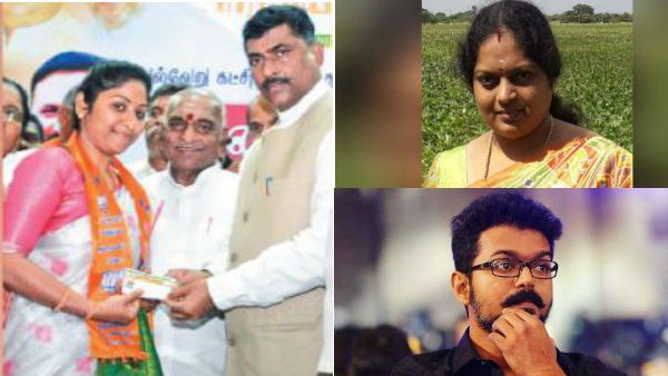 முதல்ல ஜீவஜோதி.. இப்போது வீரப்பன் மகளை கொத்திகொண்டு போன பாஜக.. சபாஷ் பரபரக்கும் தேர்தல் உத்திகள்!