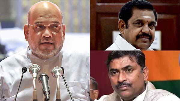 அமித் ஷாவுடன் தமிழக அமைச்சர்கள் மீட்டிங்.. எடப்பாடியுடன் முரளிதர ராவ் சந்திப்பு.. என்ன நடக்கிறது?