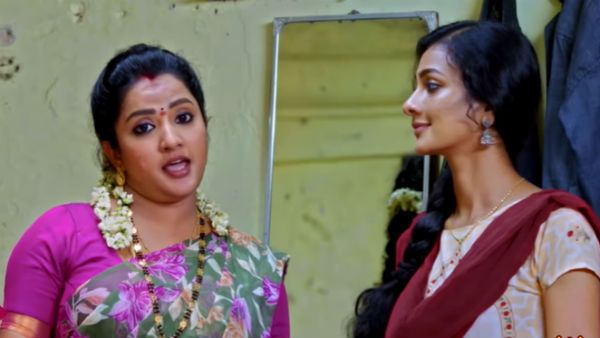 Kalyana Vedu Serial: திருமுருகன் தொடர்ந்து தப்பித்துக் கொண்டு இருக்கிறார்...!