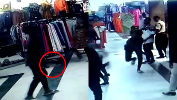 பட்டப் பகலில்.. ஸ்பென்சர் பிளாசாவில்.. கத்தியை சுழற்றிய 2 இளைஞர்கள்.. மிரண்டு ஓடிய மக்கள்!