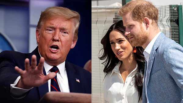 அமெரிக்கா வந்த இளவரசர் ஹாரி தம்பதி.. உங்களை பாதுகாப்பதற்கான கட்டணத்தை நீங்களே செலுத்துங்கள்- டிரம்ப்