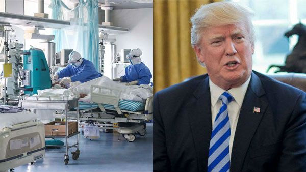 அமெரிக்காவில் வென்டிலேட்டர்கள் தட்டுப்பாடு.. 100 நாட்களில் 1 லட்சம் கருவிகள் தயாரிப்பு.. டிரம்ப்