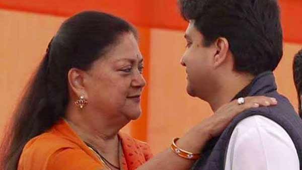 இந்நேரம் ராஜமாதா இங்கிருந்தால்.. மருமகன் சிந்தியாவுக்கு அத்தை வசுந்தராஜே செம்ம வாழ்த்து