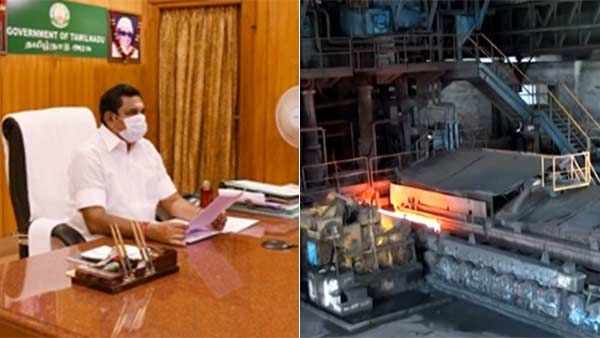 தமிழகத்தில் எண்ணெய், இரும்பு, சிமெண்ட், சர்க்கரை உள்பட சில தொழிற்சாலைகள் இயங்க அரசு அனுமதி