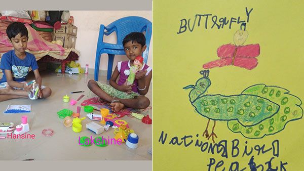 #KidsAreCool.. லாக் டவுனா.. எங்களுக்கா.. நீங்க வேற.. கலகலக்கும் குட்டீஸ்கள் உலகம்!