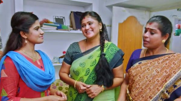 Kalyana Veedu Serial: சற்றே திரும்பிப் பார்த்தால் என்னவோ போல இருக்கே!