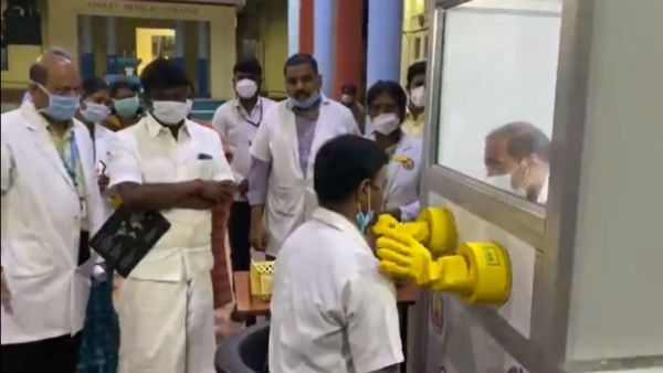 சாம்பிள் கலெக்ட் பண்றது ரொம்ப சிம்பிள்.. பாதுகாப்பும் கூட.. சென்னை ஸ்டான்லியில் வந்தாச்சு கியாஸ்க்!