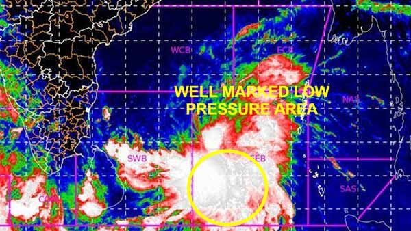 வங்கக் கடலில் நாளை உருவாகும் ஆம்பன் புயல்.. 95 கி.மீ வேகத்தில் சூறாவளி வீசும்.. கரையை கடப்பது எங்கே?