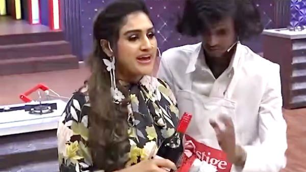 மச்சி.. ஓபன் தி பாட்டில்... கலக்கும் வனிதா விஜயகுமார்