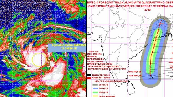 Cyclone amphan: வங்கக் கடலில் இன்று தீவிரமாக மாறும் ஆம்பன் புயல்.. தமிழகத்திற்கு என்ன வார்னிங்!