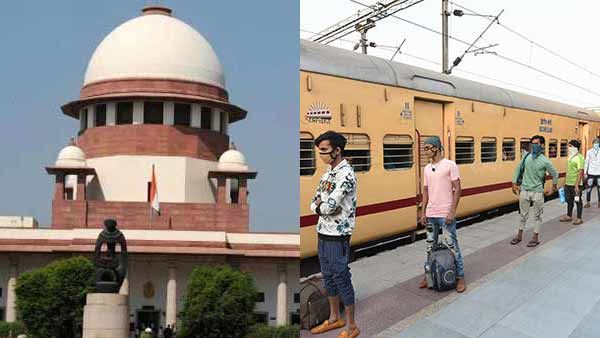 இடம் பெயர் தொழிலாளர் பயண கட்டணம், உணவு, நீருக்கு மாநில அரசுகளே பொறுப்பு- சுப்ரீம்கோர்ட் உத்தரவு